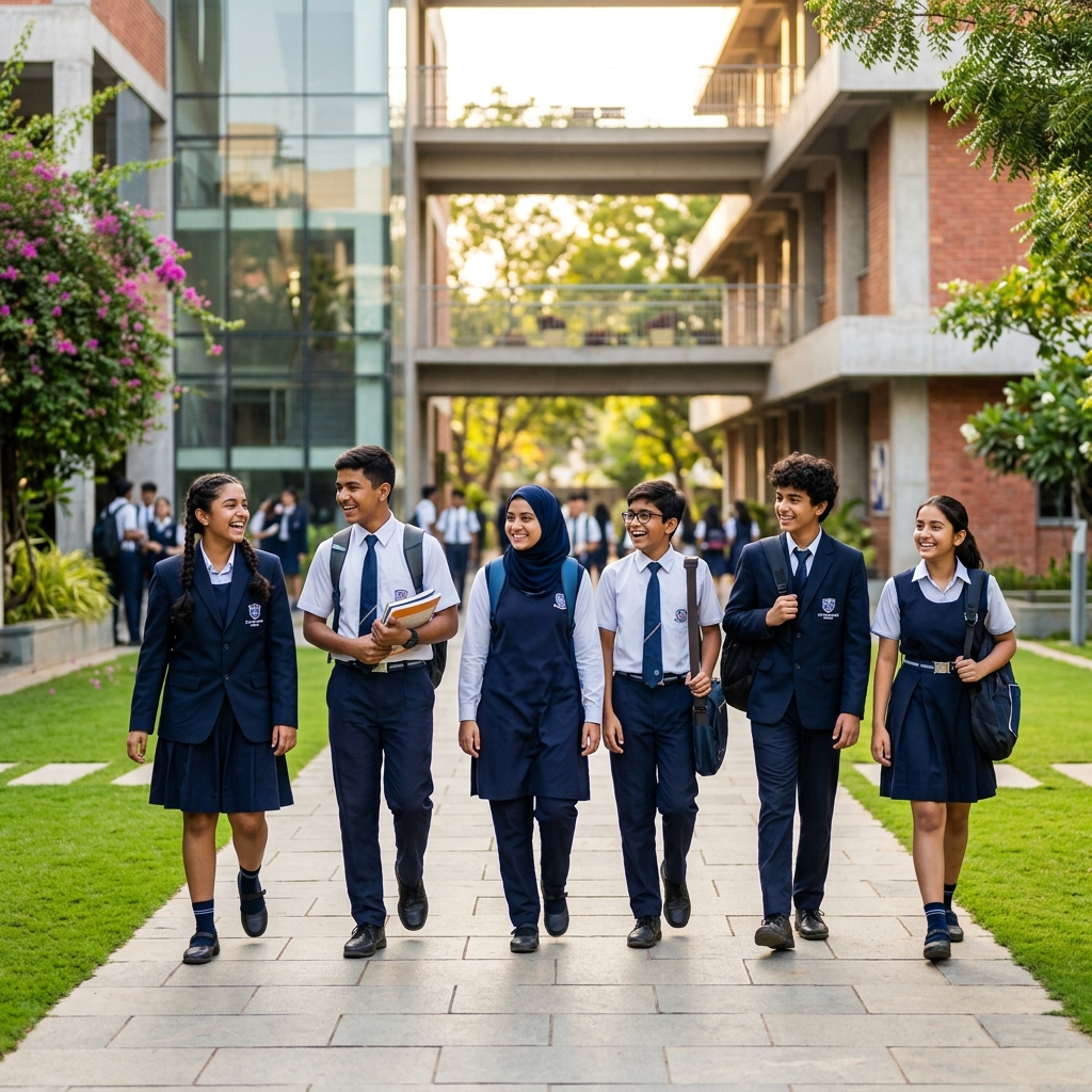 Students studying in Dehradun schools